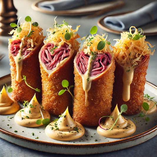 Crisp Golden Reuben Crump